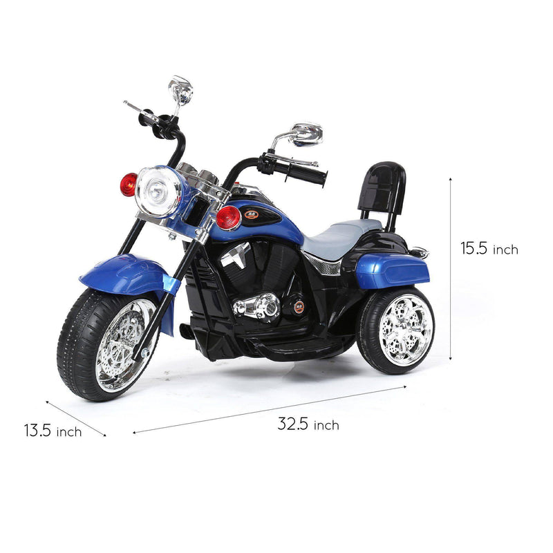 6V Freddo Toys Chopper Style Ride on Trike - Seasonal Overstock