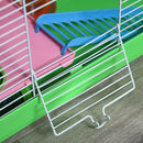 5-Tier Portable Small Rodent Cage Starter Kit with Water Bottle, Exercise Wheel & Tube - Seasonal Overstock