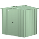 6' x 5' Arrow Classic Steel Storage Shed - Sage Green - Seasonal Overstock