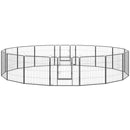Heavy Duty 16-Panel Pet Playpen for Dogs - 31.5" Fencing Height - Seasonal Overstock