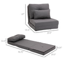 Kids Furniture, Remi Reclining Floor Lounger Chair Dark Grey - Seasonal Overstock