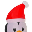 6ft Inflatable Penguin in Red Sweater - Seasonal Overstock