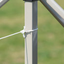 Gazebos, Cairo 12' x 12' Pop-Up Gazebo Canopy with Mesh Side Walls and Storage Bag - Beige / Brown - Seasonal Overstock