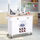 Kitchen Carts, Emma Kitchen Cart / Island on Castors - Seasonal Overstock