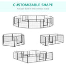 Dog Kennels, Heavy Duty 12-Panel Pet Playpen for Dogs - 24" Fencing Height - Seasonal Overstock
