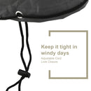 Large Waterproof Outdoor Furniture UV Protective Cover 96.5" x 65.7" x 26.4" - Grey - Seasonal Overstock