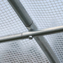 20' x 10' x 7' Soft Cover Dome Top Greenhouse - White - Seasonal Overstock