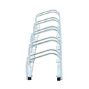5 Bike Parking Rack - Silver - Seasonal Overstock
