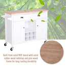 Kitchen Carts, Emma Kitchen Cart / Island on Castors - Seasonal Overstock