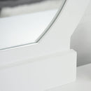 Vanity Sets, Julia White Vanity Table Set - Seasonal Overstock