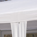 Canopy Tent, 10' x 28' Party Tent With Mesh Wall Panels - Seasonal Overstock