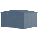Storage Sheds, 10' x 8' Arrow Classic Steel Storage Shed - Blue Grey - Seasonal Overstock