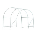 Greenhouses, 8.2' x 6.6' x 6.6' Soft Cover Greenhouse in White - Seasonal Overstock