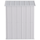 6' x 5' Arrow Classic Steel Storage Shed - Flute Grey - Seasonal Overstock