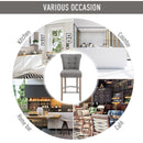 Colson 26" Grey Counter Bar Stool (2 Pack) - Seasonal Overstock