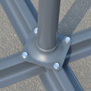 10' Deluxe Cantilever Patio Umbrella - Green - Seasonal Overstock