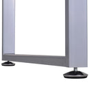 Desks, Gaetano Industrial Style Desk & File Cabinet - Silver Maple - Seasonal Overstock