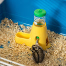 Large Hamster Cage Kit with Exercise Wheel & Tube - Blue - Seasonal Overstock