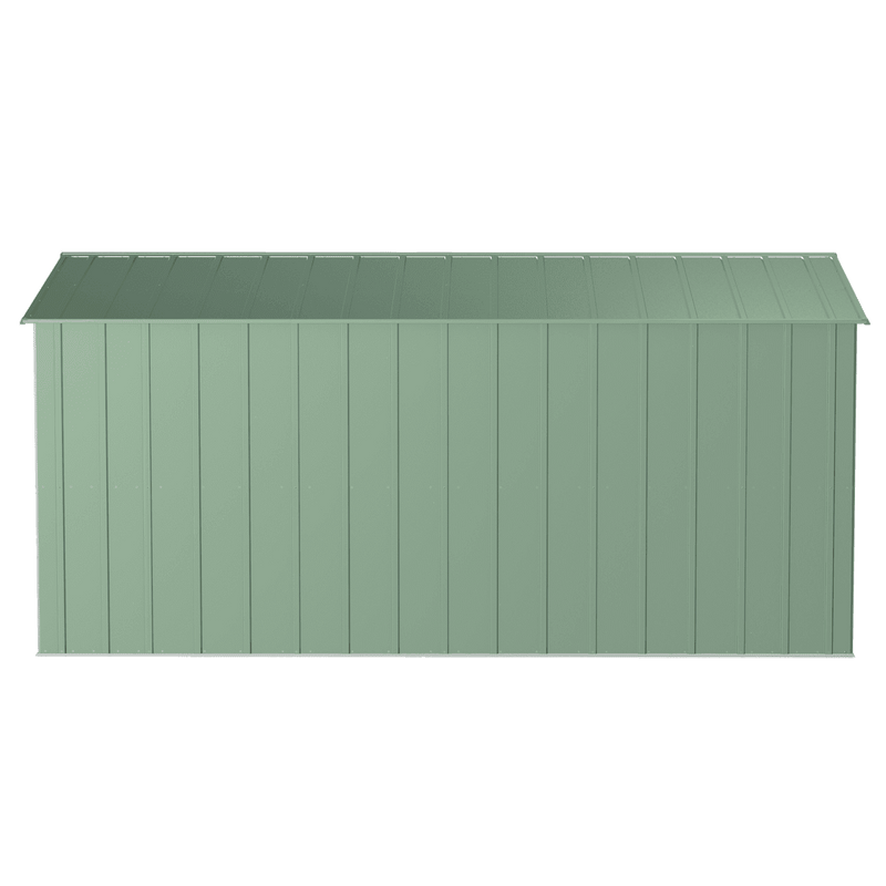 10' x 14' Arrow Classic Steel Storage Shed - Sage Green - Seasonal Overstock
