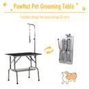 36" Portable Folding Dog Grooming Table - Seasonal Overstock