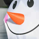 8ft Inflatable Snowman with Hand Up Waving - Seasonal Overstock