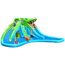 Bouncy Castles, Croco-Wild 7-in-1 Bouncy Castle Water Slide 18.7' x 16.9' x 7.9' - Seasonal Overstock