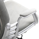 Stella Diamond Tufted Vanity Task Chair - Grey Velvet - Seasonal Overstock