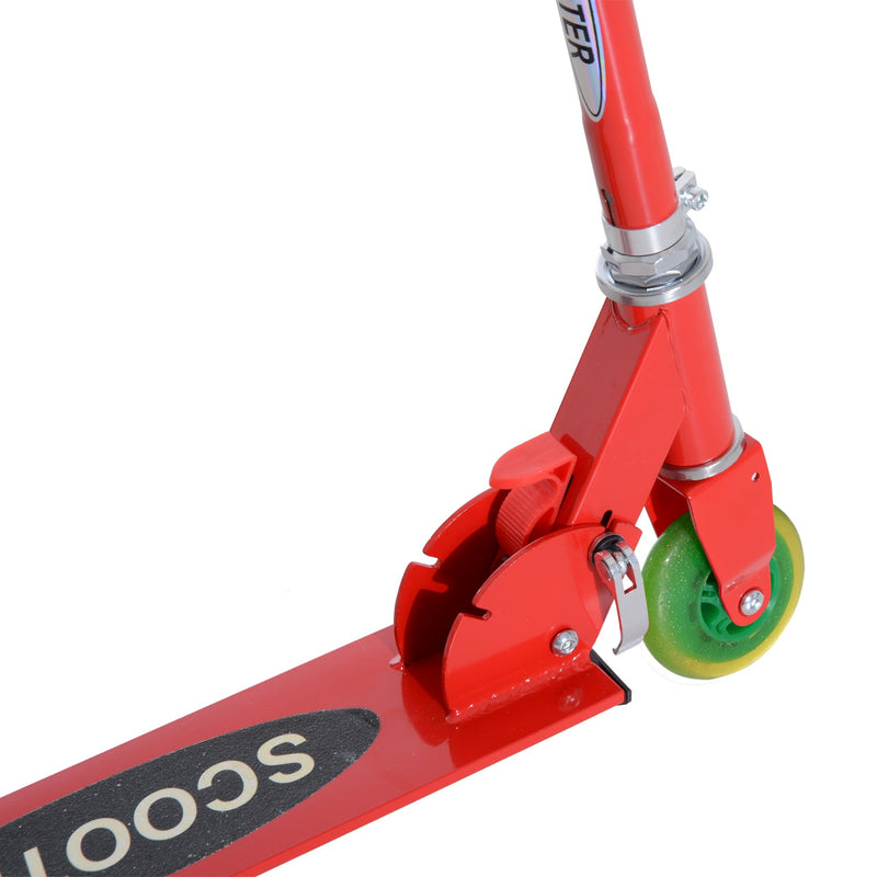 2 in 1 Convertible Snow Scooter - Red - Seasonal Overstock
