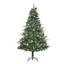 Christmas Trees, 6ft Artificial Pine Christmas tree with Pine Cones & Snow - Seasonal Overstock