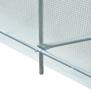 Greenhouses, 8.2' x 6.6' x 6.6' Soft Cover Greenhouse in White - Seasonal Overstock