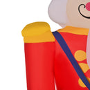 Christmas Decorations, 8ft Inflatable Christmas Soldier Playing Drum - Seasonal Overstock