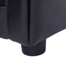 Kids Furniture, Kids Casa Kid Sized Sofa and Ottoman Set - Black - Seasonal Overstock