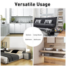 Kitchen Cart, Kinsley Rolling Kitchen Cart - Black - Seasonal Overstock