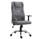 William Grey Mesh Back Adjustable Height Desk Chair - Seasonal Overstock