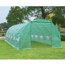 Greenhouse, 26 ' x 10' Soft Cover Greenhouse - Green - Seasonal Overstock