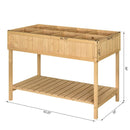 Planters, 43" Raised Grid Planter Garden Box - Seasonal Overstock