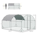 9.2' x 12.5' x 6.5' Walk-In Steel Chicken Coop & Small Animal Pen - Seasonal Overstock