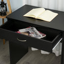 Desks, Dylan Black Study Desk with Drawers - Seasonal Overstock