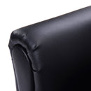 Kids Furniture, Kids Casa Kids Chair and Ottoman Set - Black - Seasonal Overstock