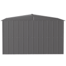 Storage Sheds, 10' x 14' Arrow Classic Steel Storage Shed - Charcoal - Seasonal Overstock