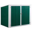 Storage Sheds, 5.7' x 3.3' Lockable Utility Waste Bin Storage Shed with Front and Top Open - Seasonal Overstock