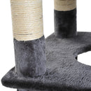 Cat Trees, 52" Multi Level Cat Tree - Dark Grey - Seasonal Overstock