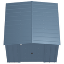 8' x 8' Arrow Classic Steel Storage Shed - Blue Grey - Seasonal Overstock