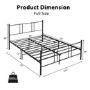 Graham Full Size Metal Platform Bed - Seasonal Overstock