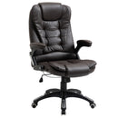 Maxwell Faux Leather Executive Office Chair - Brown - Seasonal Overstock