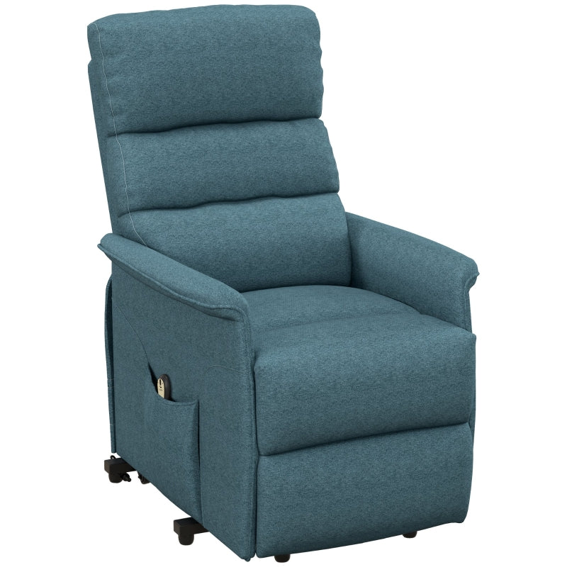 Ryder2 Powered Lift Recliner Chair Blue