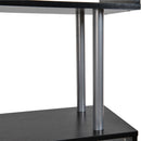Sylas 4-Tier Bookshelf - Black - Seasonal Overstock