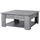 Weston Grey Square Coffee Table - Seasonal Overstock