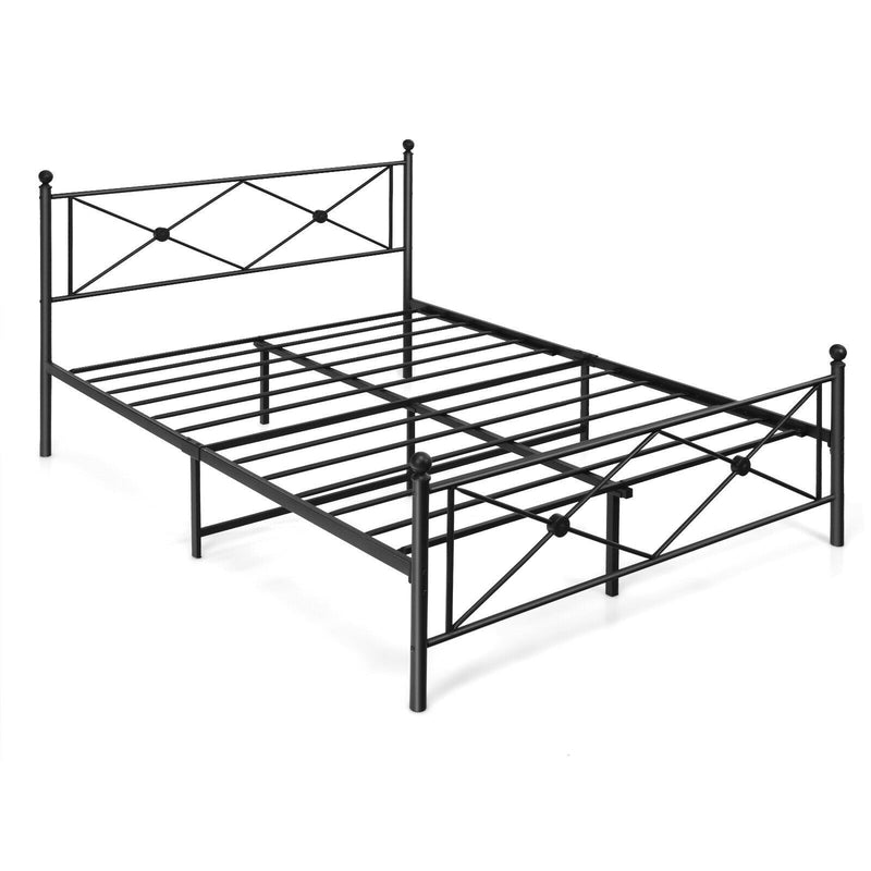 Alexis Full Size Metal Platform Bed - Seasonal Overstock