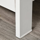 Isabel 5-Tier White Bookshelf - Seasonal Overstock